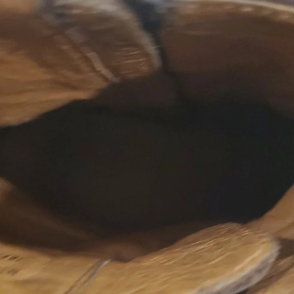 Frye Dark Brown Leather Moto Boots - Picture 10 of 12